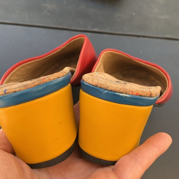 Red Women's Mules - Picture 3 of 15